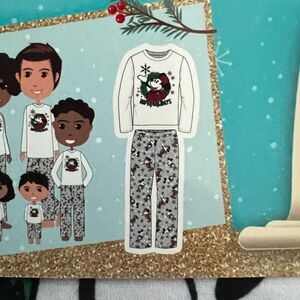 Disney Classic Mickey Mouse & Minnie Christmas PJ Sleep Set Fleece Unisex Kids 4